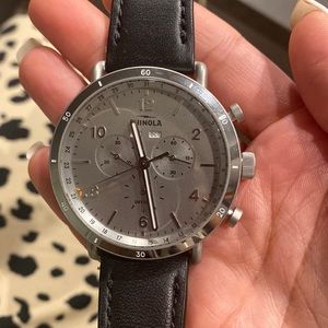 SHINOLA - Canfield Sport with leather straps